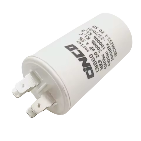 1pcs CBB60 series Starting Capacitor 20uF Motor Capacitor 50 / 60Hz 450VAC with M8 screw for electri