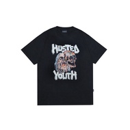 2023 T-youth Husted Black Premium Kaos Husted T-shirt Husted Youth T-shirt
