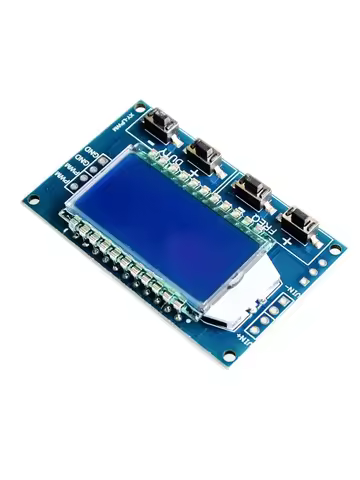 1Hz-150Khz Signal Generator PWM Board Module Pulse Frequency Duty Cycle Adjustable Module LCD Displa