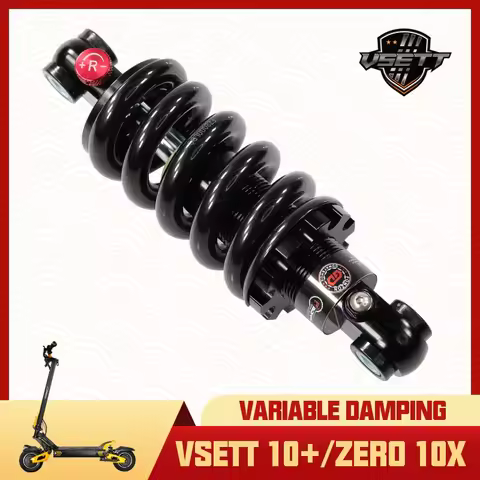 165mm 2000LBS Variable Damping Shock Absorber for Electric Scooter VSETT 10+ IO HAWK ZERO 10X KUGOO 