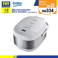 Beko Rice Cooker 1.8L 2D heating Microcomputer Rice Cooker RCM 50823 W