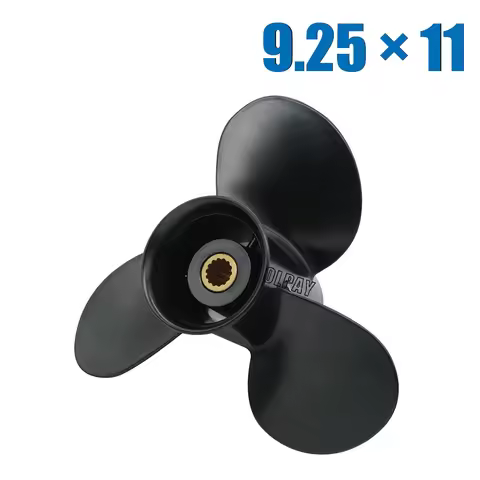 9.25*11 Outboard Propeller For Tohatsu Mercury 9.9hp 15hp 20hp Boat Aluminum Alloy Screw 14 Spline B