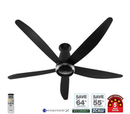 Panasonic 60" 5 Blades nanoe™ X Ceiling Fan F-M15MEVBKQH /F-M15MEVBKRH F-M15ME