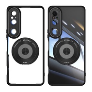 For Sony Xperia 1 Vi 10 VII Phone Case 360 Rotating Magnetic Charging Case Protective Case