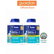 Ocean Health High Strength Omega 3 + Vitamin D3 Twin Pack, 2x180 softgels
