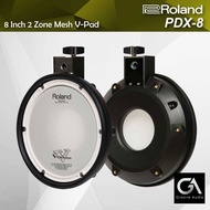 Roland PDX-8/PDX8/PDX 8 Mesh V-Pad 8inch 2zone For Electric Drum