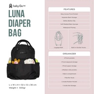 Babygoinc LUNA Diaper bag - Compact Diaper bag Babygoinc