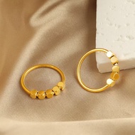 cincin couple cincin Gold Plated Adjustable Ring