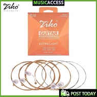 Ziko DP-010 Acoustic Guitar String Extra Light Special Great Bright Tone Phosphor Bronze (010-048)