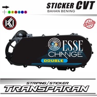 Esse Change Double Striping Sticker TRANSPARENT CVT Material BENING