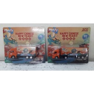 Set 2 Buah Lori Wheelly Lorry Eco Truck CNY 2024 "Year Of Dragon" (1 Prime Mover &amp; 1 Box Truck)