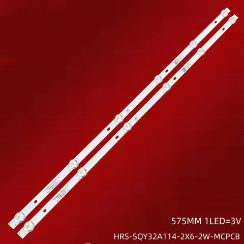 HRS SQY32A114 2X6 2W MCPCB JL D32061330 031AS LED TV Backlight TV Strip Light For ECON EX 32HT002B V