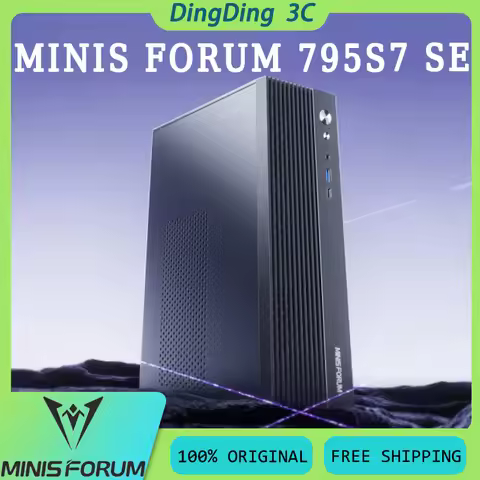 MINIS FORUM 795S7 SE Mini Host Ruilong R9-7945HX High Performance Mini Host Game Office Mini Compute