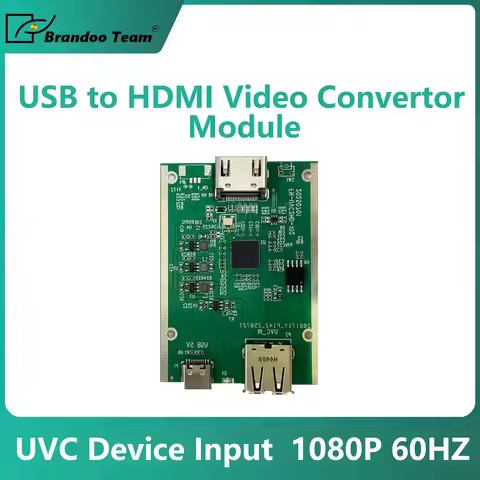 USB to HDMI 1080P Video Convertor Module MJPEG USB Camera 60HZ Resolution for Converting USB to HDMI