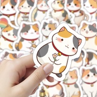 63Pcs Cute Sanhua Cat Sticker Cartoon Cute Fun Waterproof Sticker Handbook/Water Cup/Notebook DIY De