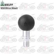 MWUPP motorcycle hand phone holder m10 side mirror screw
