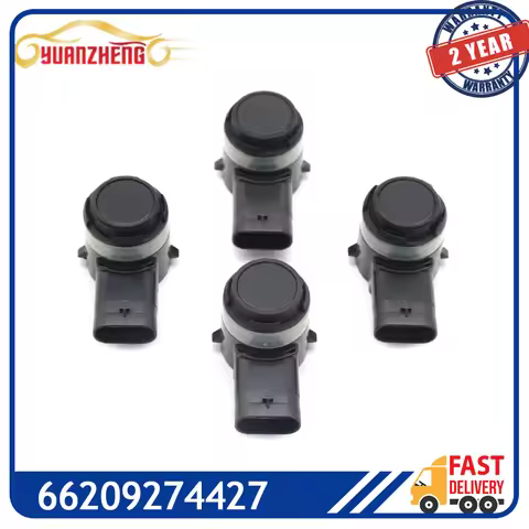 4pcs NEW PDC Ultrasonic Backup Bumper Assist Radar Parking Sensor 66209274427 For BMW 2 7 I01 I12 i3