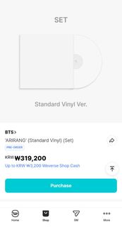 BTS Standard Vinyl 黑膠