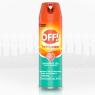 OFF Active Spray /OFF FAMILYCARE SMOOTH&DRY ออฟ สเปรย์กันยุง  (1ขวด)