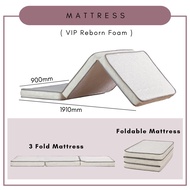 Alora Furniture - SUPERIOR 3 Fold Mattress / Rebond Foam Foldable Single Mattress / Folding Mattress