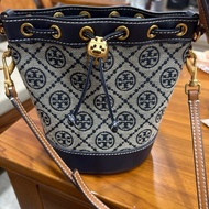 tory burch老花水桶包