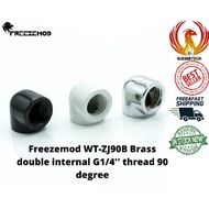 Freezemod WT-ZJ90B Brass double internal G1/4'' thread 90 degree