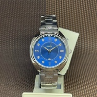 [TimeYourTime] Fossil ES5087 GABBY Blue Dial Stainless Steel Analog Quartz Women's Dress Watch
