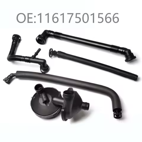 Car PVC Plastic Black Crankcase Vent Valve Water Separator For BMW E60 E83 X3 E53 X5 E85 Z4 E46 320i