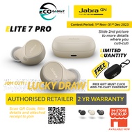 Jabra Elite 7 Pro True Wireless Earbuds - Jabra MultiSensor Voice™ - ADD FREE Silicone Case Worth RM29*