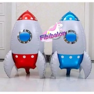 4D Rocket Foil Balloons/4D Rocket Balloons/Space Balloons