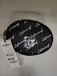 LifeWork Pattern Black Bag