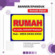PRINT BANNER OR House BANNER for Sale