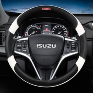 Bọc Vô Lăng Xe Hơi Isuzu Bằng Da PU Cho Isuzu D-MAX MU-X DMax Panther MUX Trooper 2019 2020 2021 202