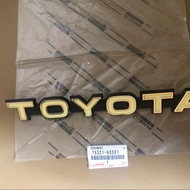 Toyota hardtop emblem front grill radiator original fj40 bj40 75321-90301 OEM TOYOTA 7532190301 PLAT