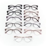 HMK Eyewear High Quality Cat Eye Frames, Large, Lightweight, Replaceable Women's Fashion - MM0961