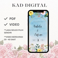 KAD KAHWIN DIGITAL | DIGITAL WEDDING CARD | E-CARD
