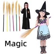Halloween Broom Props Witch Burt Masquerade Magician Witch Flying Witch Magic Broom WJG