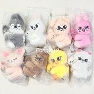 SKZOO MAGNET PLUSH SET STRAY KIDS WOLF CHAN/ LEEBIT/ DWAEKKI/ JINIRET/ HAN QUOKKA/ BBOKARI/ PUPPYM/ 