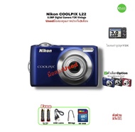 Nikon COOLPIX L22 12.0MP Digital Compact Camera Y2K ไอเทมถ่ายรูป กล้องดิจิตอลเก่า Vintage ถ่ายสวยมีเ