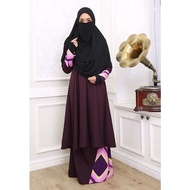 Haura Hayl Jubah Muslimah Kurung Batik Dhania