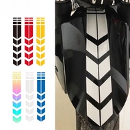 Motorcycle sticker Reflective decals sports Wheel car Waterproof on fender 34x5cm
