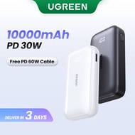 UGREEN 10000mAh PD30W Powerbank Fast Charging Powerbank for iPhone 15 Pro Max ，iPhone 14 Pro max, Samsung S23, HUAWEI