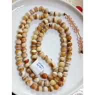 Tasbih batu permata asli. Premium Batu cempaka citrine, aquamarine, rose quartz, amethyst red strawb