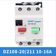 Zhengtai Motor Protector Circuit Breaker DZ108-20/211 20A16A12.5 A10A8A6.3 A0.6 A