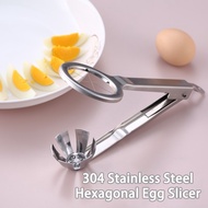 Multi-functional 304 Stainless Steel Egg Slicer, Century Egg Slicer, Egg Splitter/Separator for Kitc