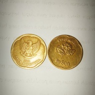 uang koin 500 melati 1992
