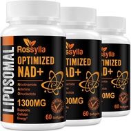 1300 MG Liposomal NAD+ Supplement | Highest Absorption | Purest NAD Supplemet to Boost NAD+ Effetive