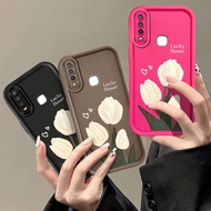 Flowers Tulip Phone Case For VIVO Y17 Y11 Y15 Y12 Y12i Y3S 1901 1902 1904 Y17S Y16 Y15S Y15A Y01 Y9S