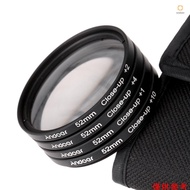 Andoer 52mm Macro Close-Up Filter Set +1 +2 +4 +10 with Pouch for Nikon D7200 D5200 D3200 D3100 Canon Sony Pentax DSLRs