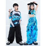 Girl's Jazz Costumes Hip Hop Children Hip-Hop Performance Costume Children's Fried Street Fashion Ou